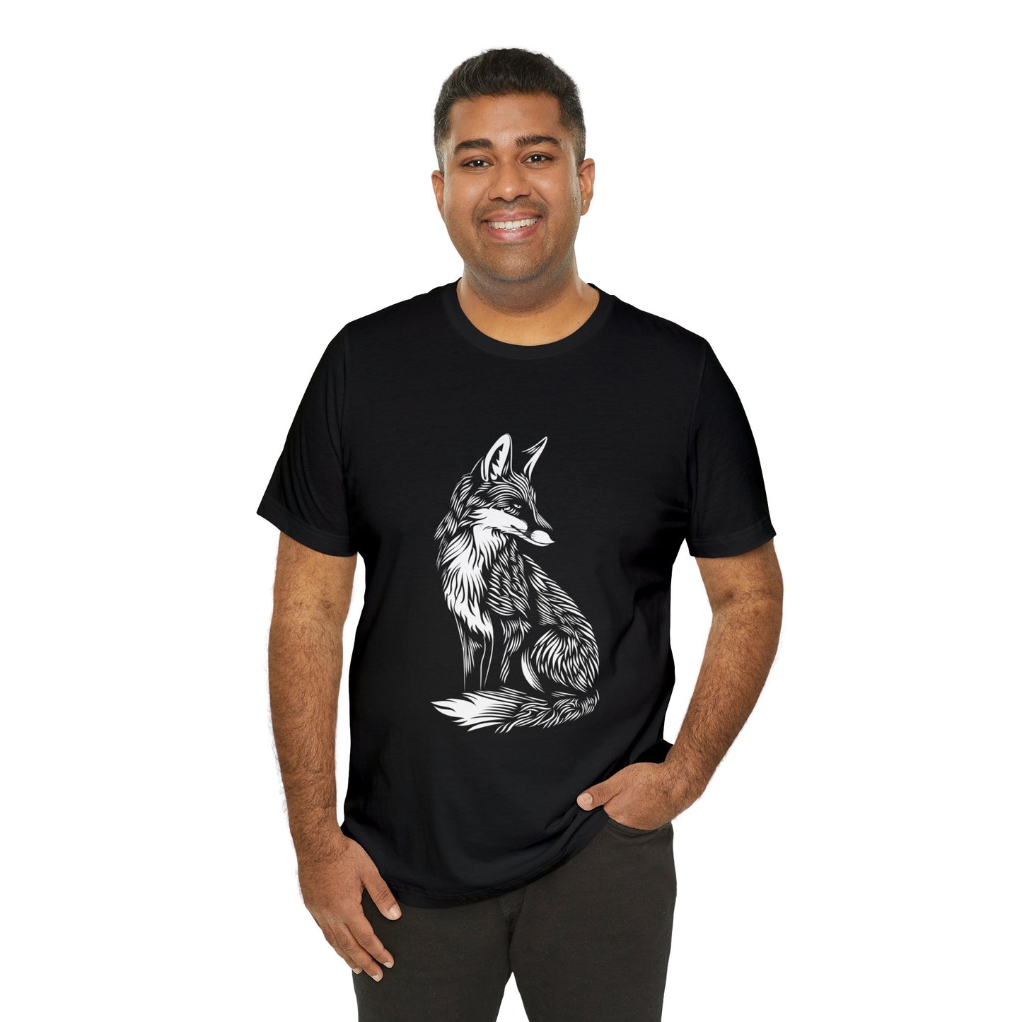 Fox Silhouette Unisex Jersey Short Sleeve Tee