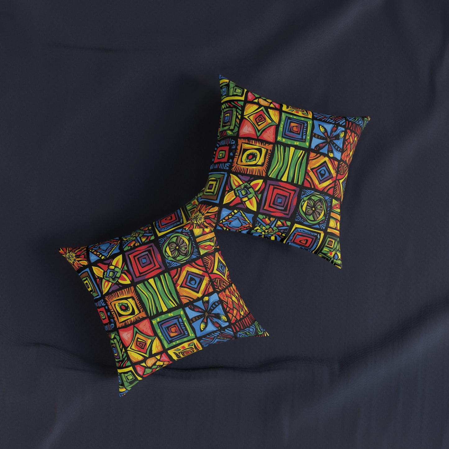 African 2 - Square Pillow - UK