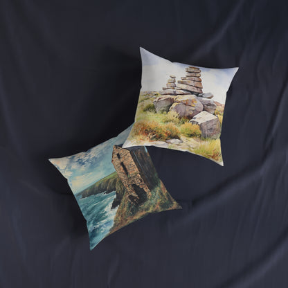 Cornwall - Square Pillow - UK