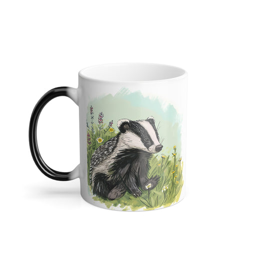 Badger Morphing Mug, 11oz - USA