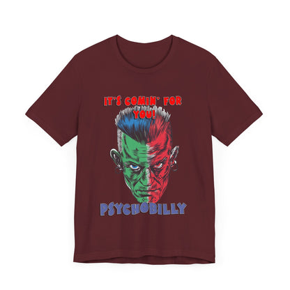 Psychobilly 1 - Jersey Short Sleeve Tee - USA
