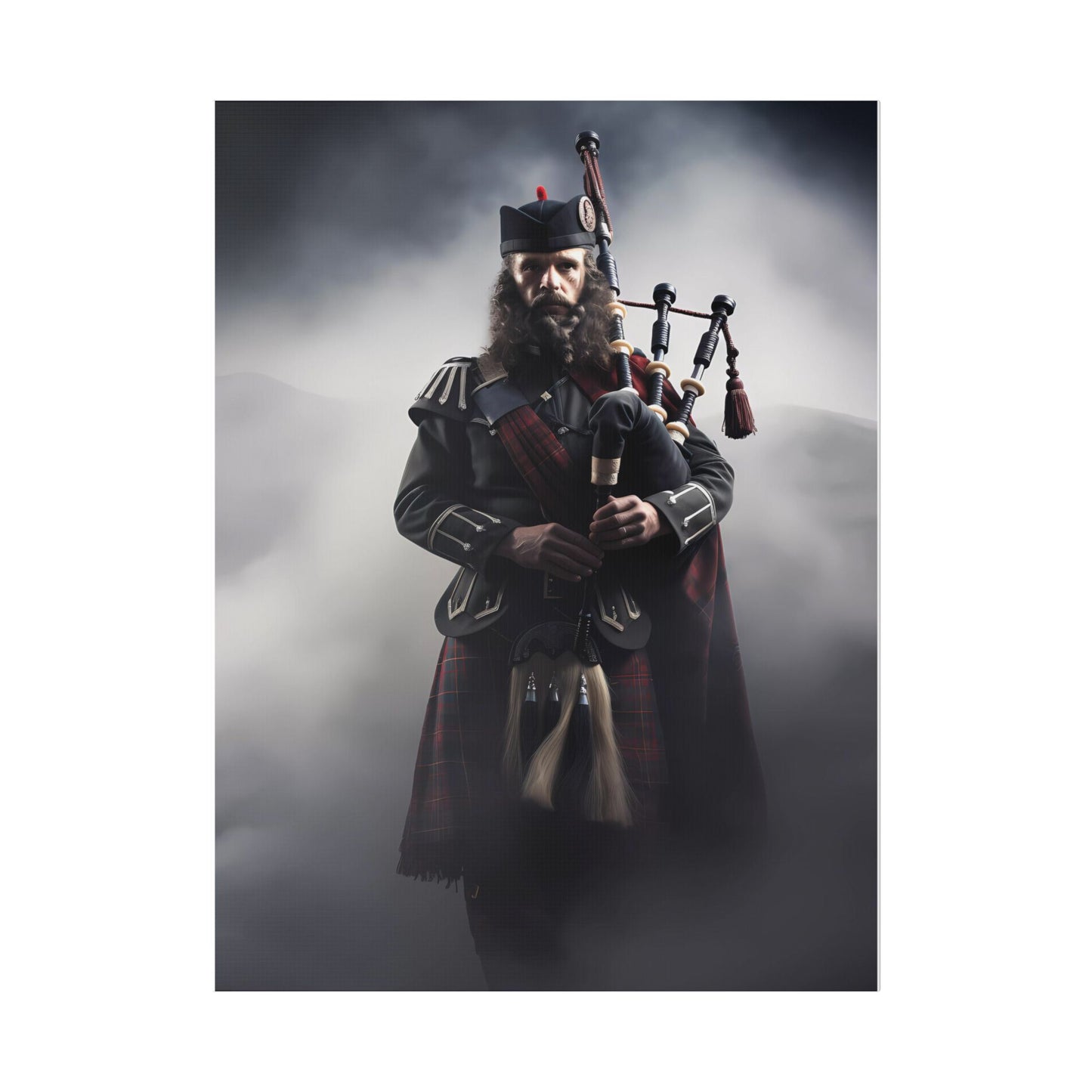 Piper #6 - Polyester Canvas