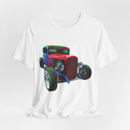 Hot Rod 4 - Jersey Short Sleeve Tee - USA