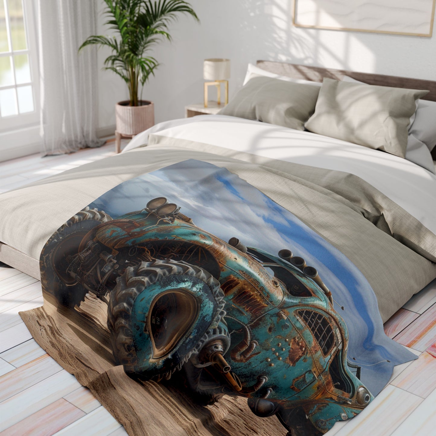 Car 4 Arctic Fleece Blanket - UK