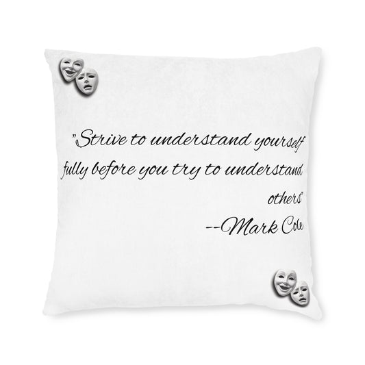 Famous Quotes 4 - Square Pillow UK