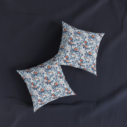 Blue Chinoiseries - Square Pillow - UK