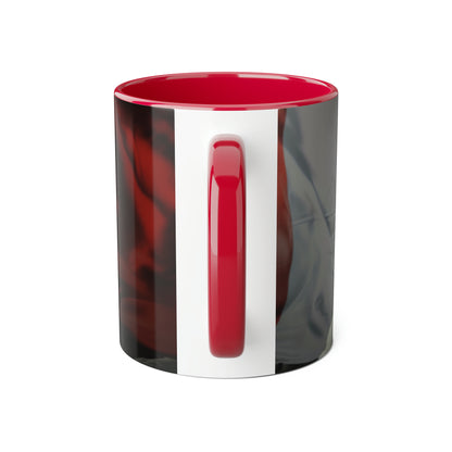 Fox and Flag Accent Mug, 11oz - Canada Only