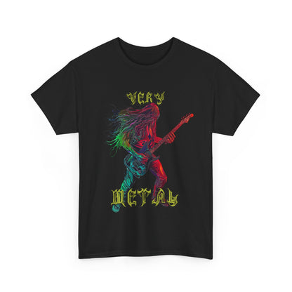 Very Metal - Unisex Heavy Cotton Tee - UK