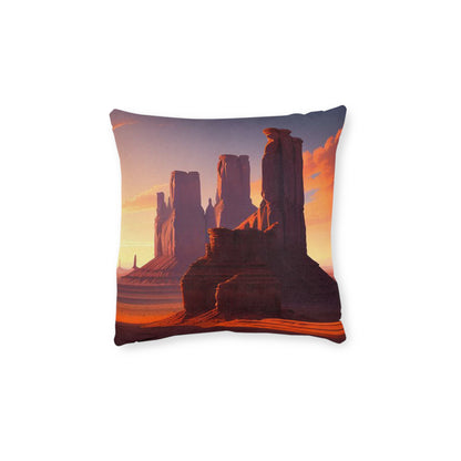 Monument Valley - Square Pillow - UK