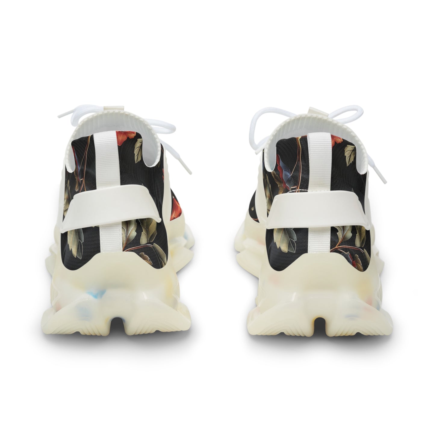 Flower Design  -  Men's Mesh Sneakers - China Only