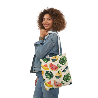 Summertime #2 - Polyester Canvas Tote Bag (AOP)