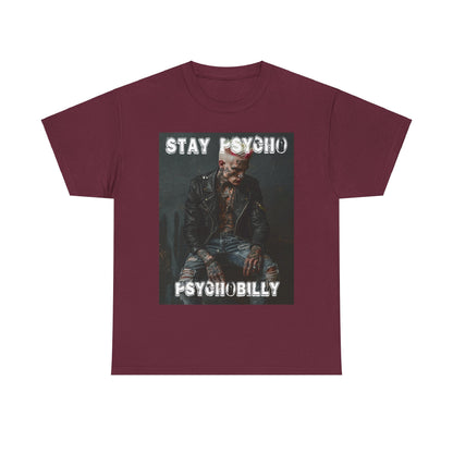 Psycho 1 - Unisex Heavy Cotton Tee - UK
