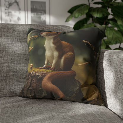 Stoat - Spun Polyester Pillowcase