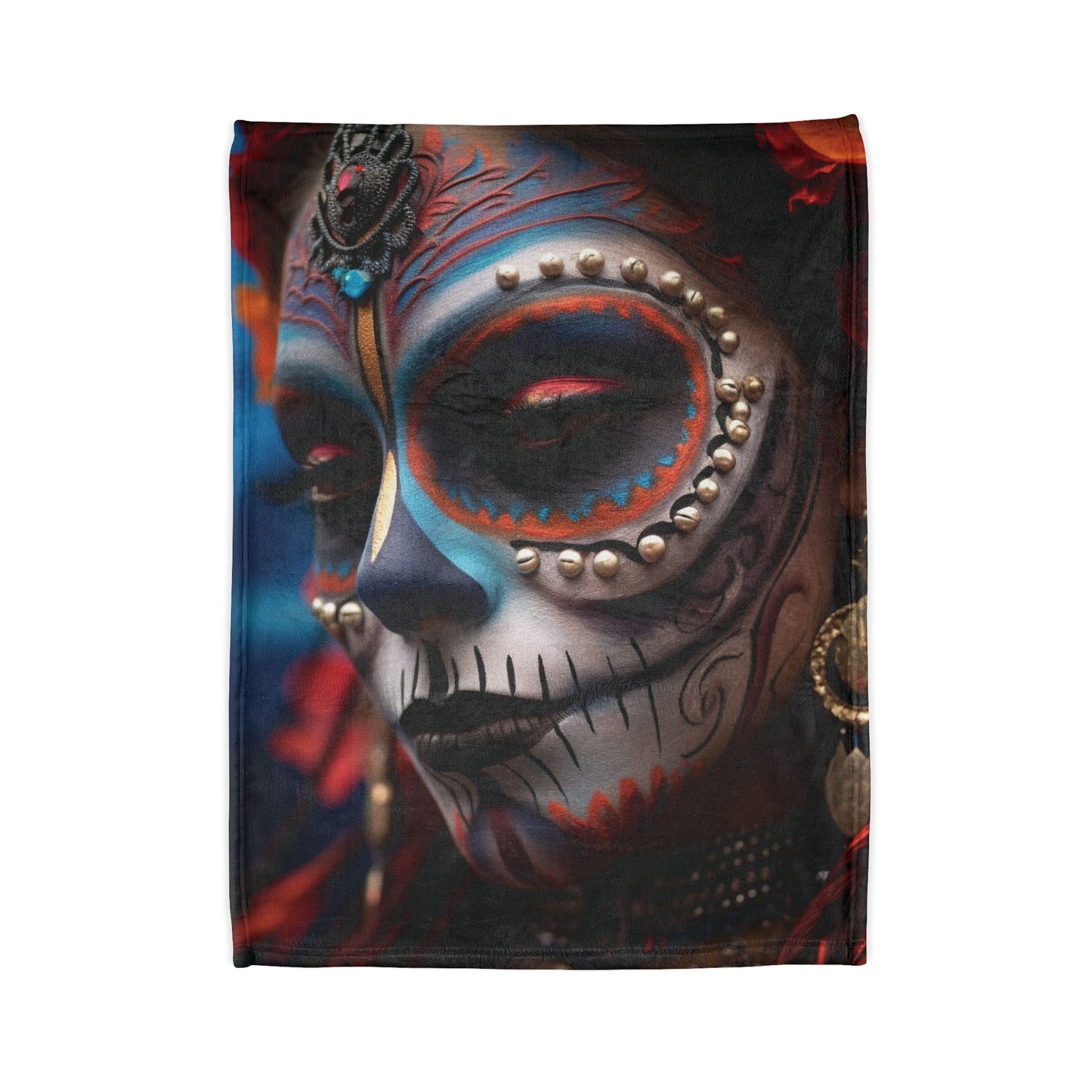 Day of The Dead 1 - Soft Polyester Blanket UK