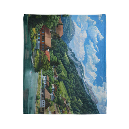 Swiss Beauty #1 Blanket - Soft Polyester Blanket