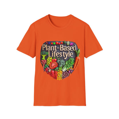 Plant Based Lifestyle #1 - Unisex Softstyle T-Shirt (UK)