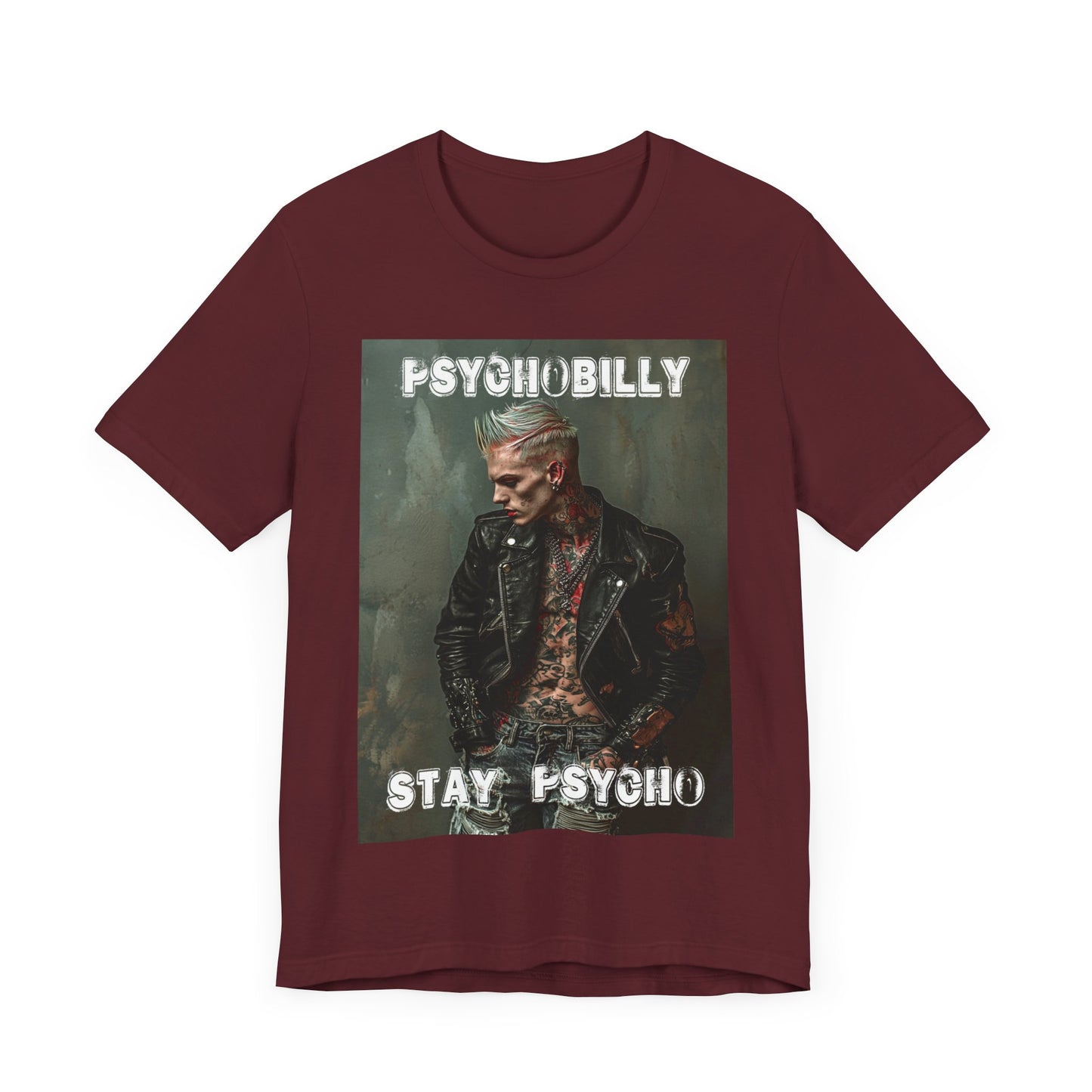 Psychobilly 7 - Jersey Short Sleeve Tee - USA