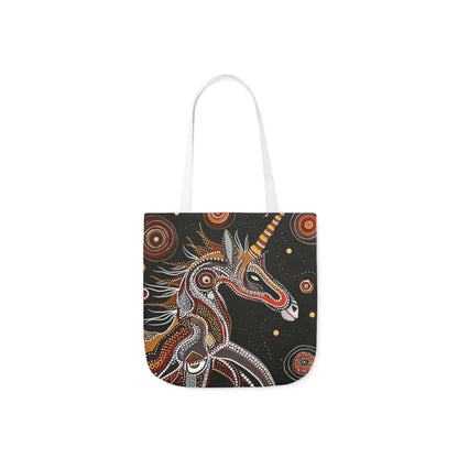 Native Australian Art #4 - Polyester Canvas Tote Bag (AOP)