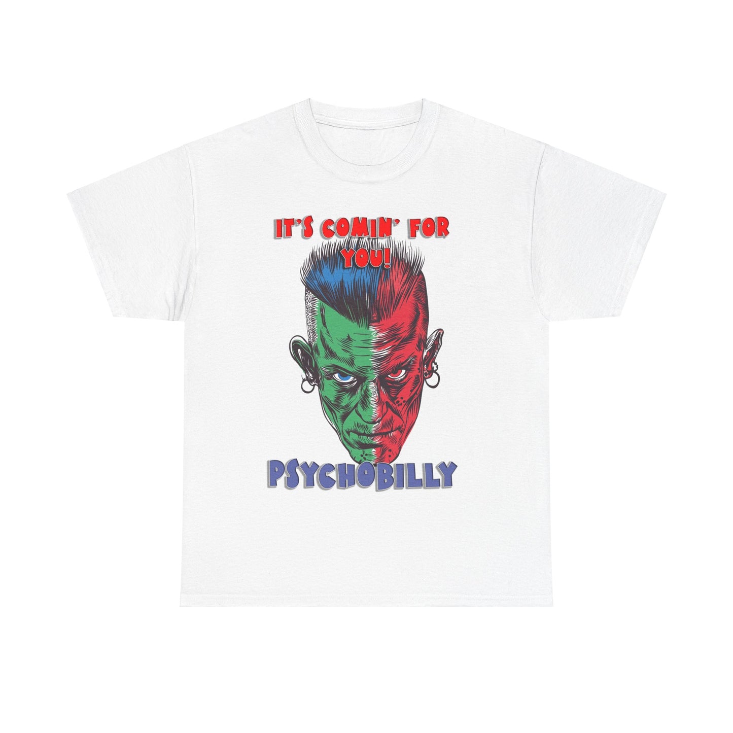 Psycho 6 - Unisex Heavy Cotton Tee - UK