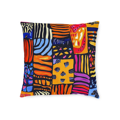 African 3 - Square Pillow - UK