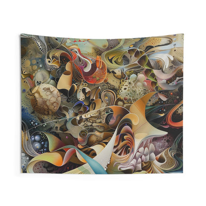 Chaos #3 Indoor Wall Tapestry - USA