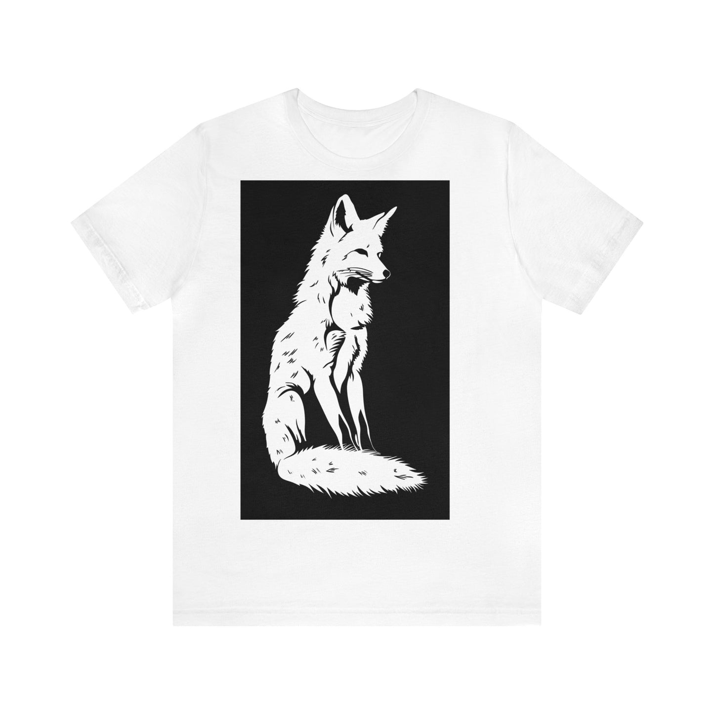 Fox Silhouette Unisex Jersey Short Sleeve Tee