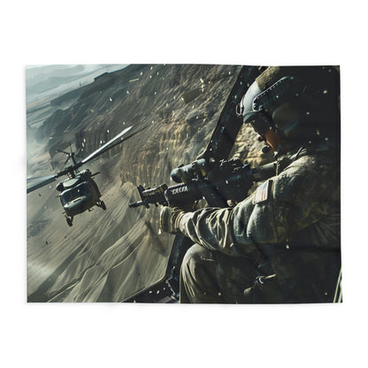 Black Hawk 3 Arctic Fleece Blanket - USA
