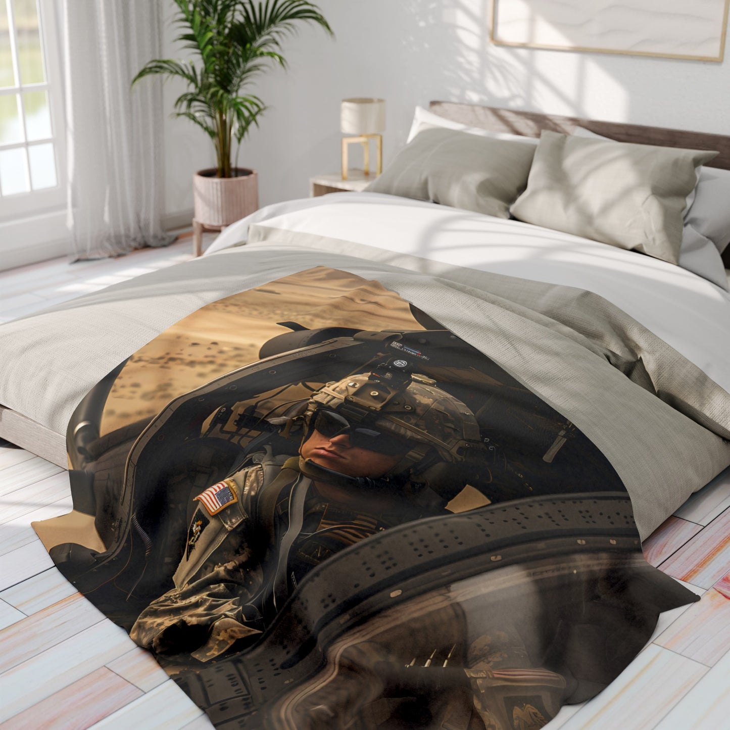 Black Hawk 4 Arctic Fleece Blanket - UK