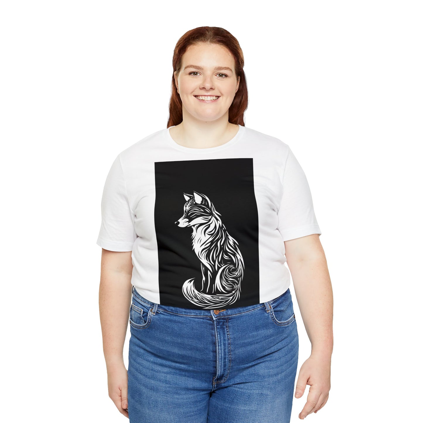 Fox Silhouette Unisex Jersey Short Sleeve Tee