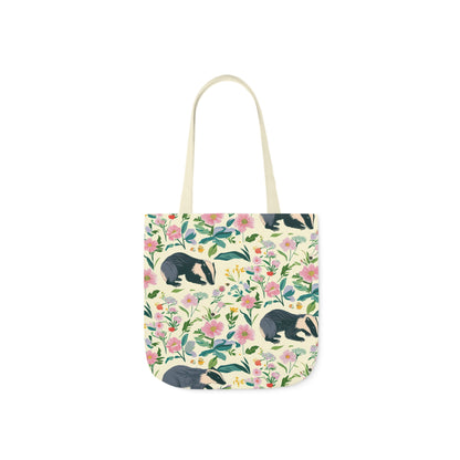 Badger Polyester Canvas Tote Bag (AOP)