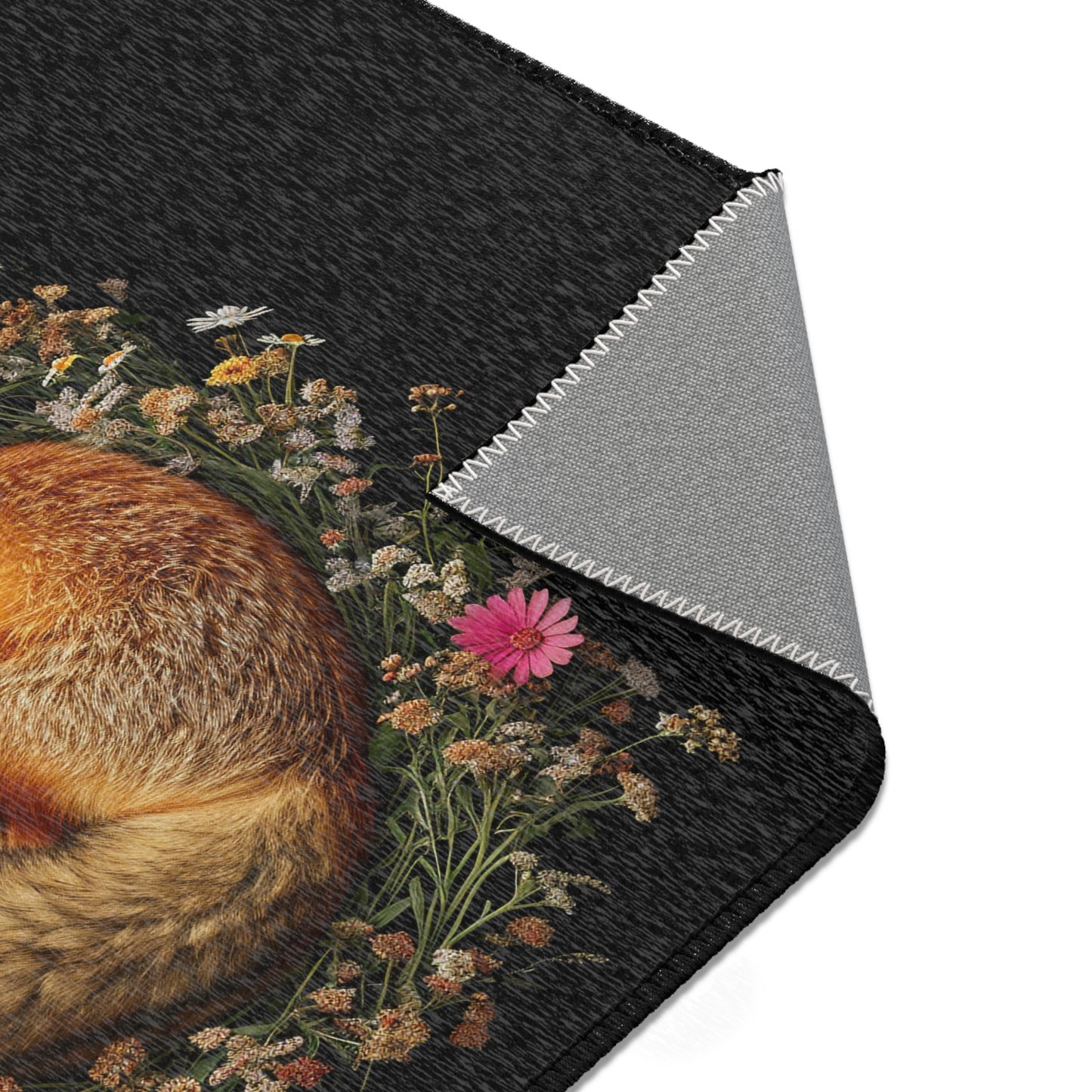 Cozy Fox Area Rug - Nature-Inspired Home Decor for Animal Lovers USA