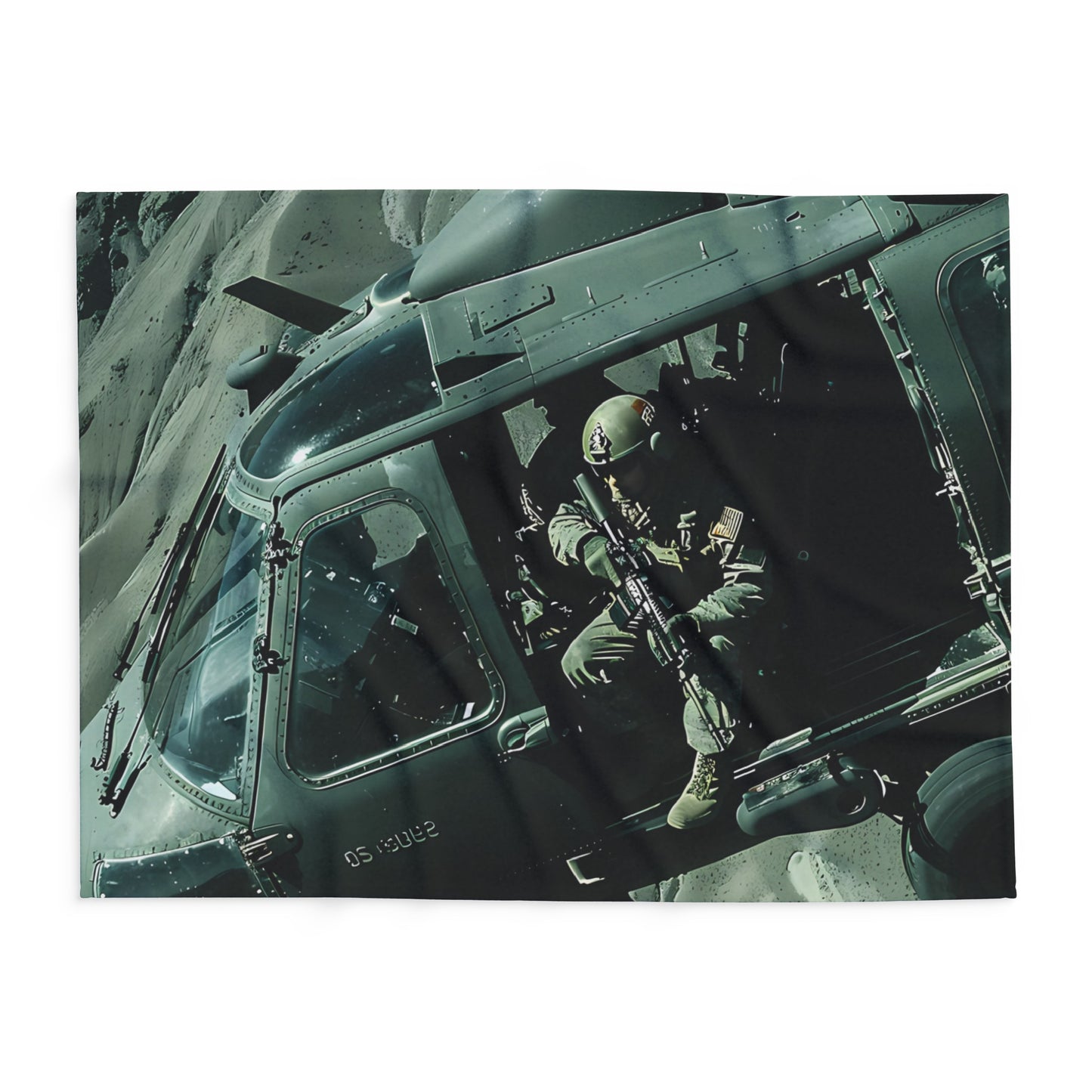 Black Hawk 2 Arctic Fleece Blanket - USA