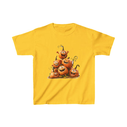 Pumpkin Party 2 - Kids Heavy Cotton™ Tee - UK