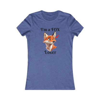Fox Lover - Women's Favorite Tee - USA