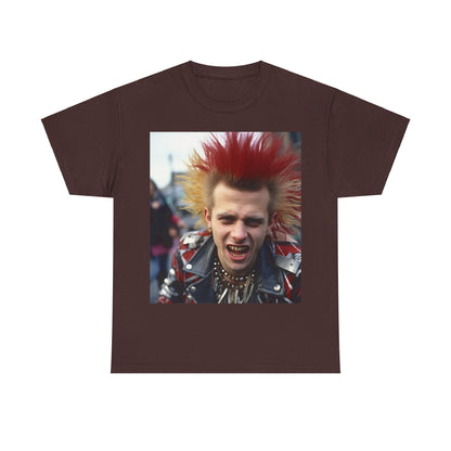 Punk Rocker - Unisex Heavy Cotton Tee UK