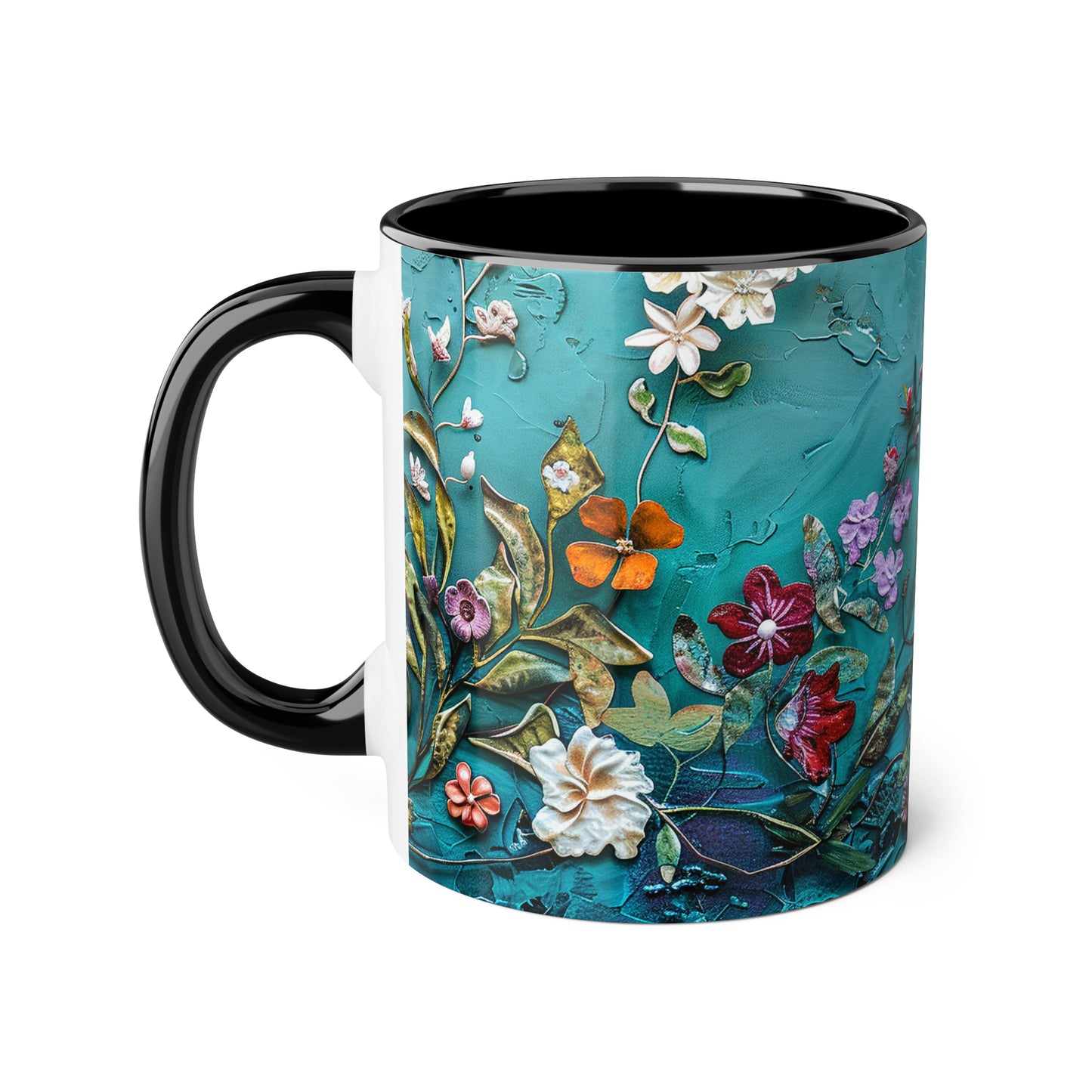 Wild Flowers Accent Mugs, 11oz - Canada Only
