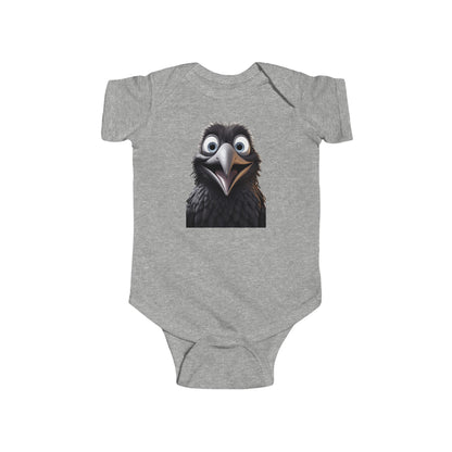 Crow Infant Fine Jersey Bodysuit - UK, CAN, USA