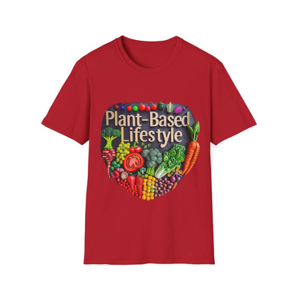 Plant Based Lifestyle #1 - Unisex Softstyle T-Shirt (UK)