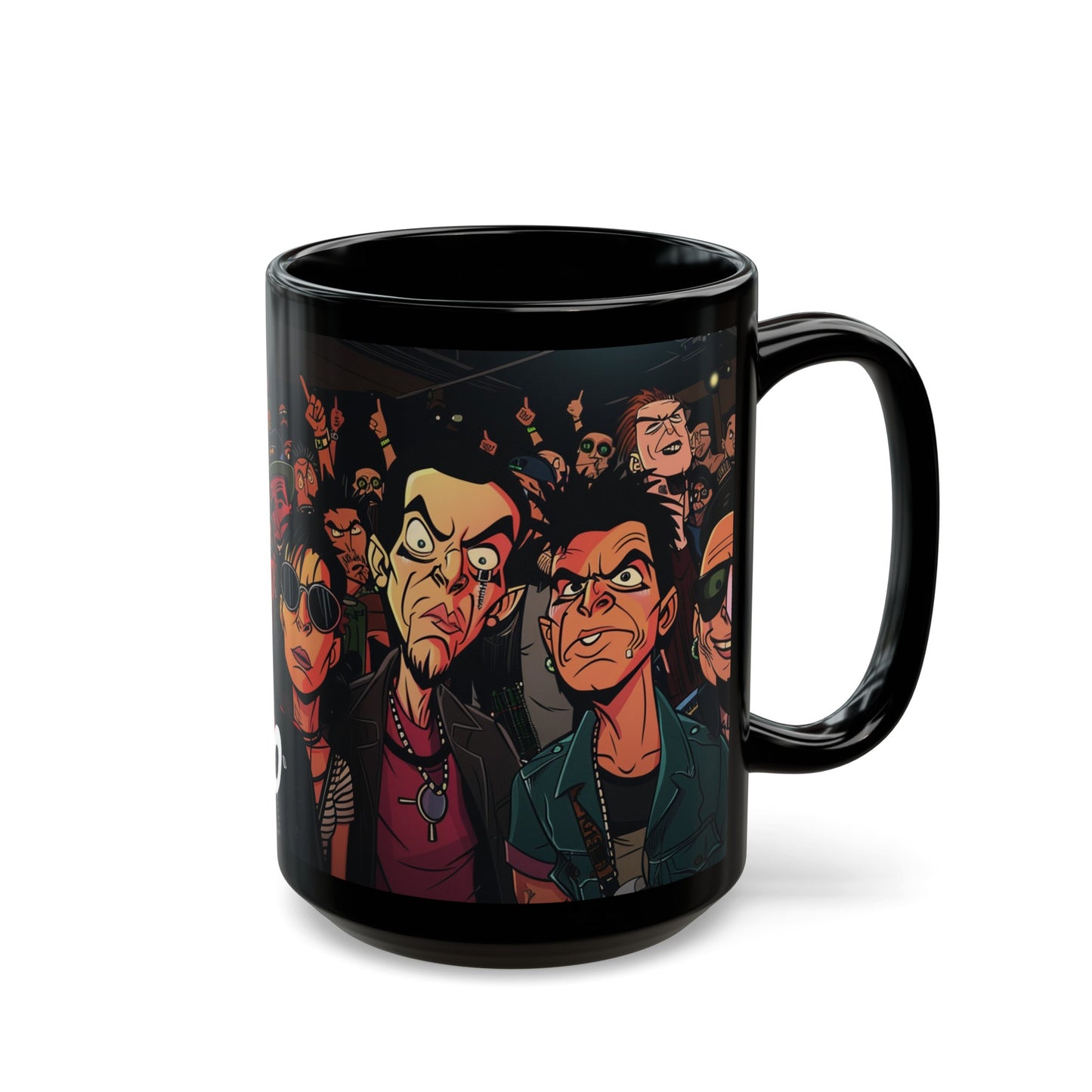 Stay Psycho Black Mug (11oz, 15oz) - USA