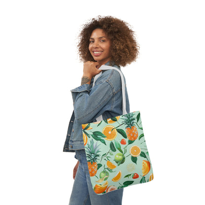 Summertime #1 - Polyester Canvas Tote Bag (AOP)