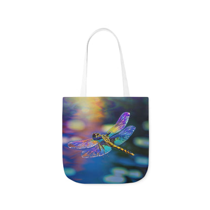 Dragonfly - Polyester Canvas Tote Bag (AOP)
