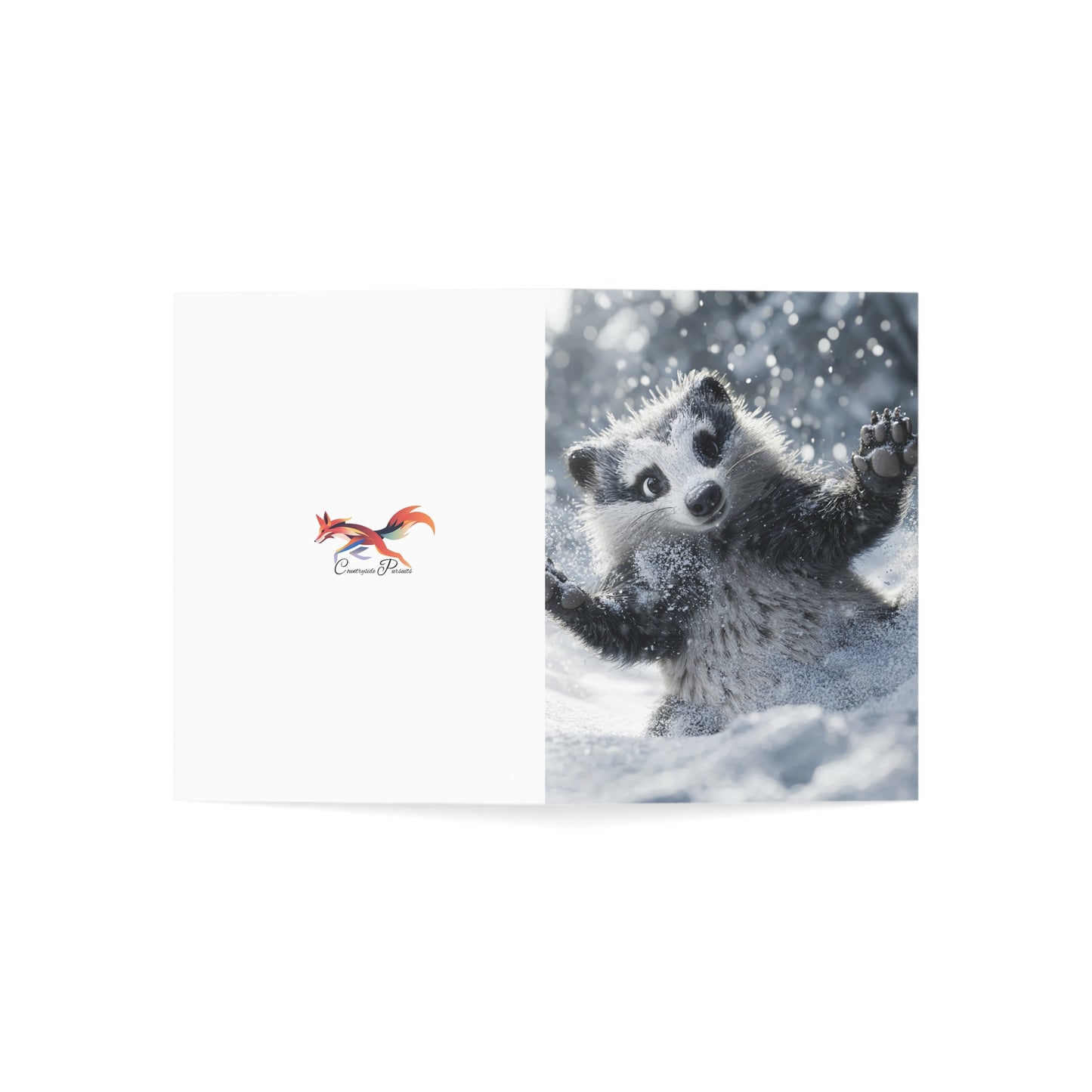 Happy Badger Greeting Cards - Set of 1, 10, 30, or 50pcs for All Occasions - USA