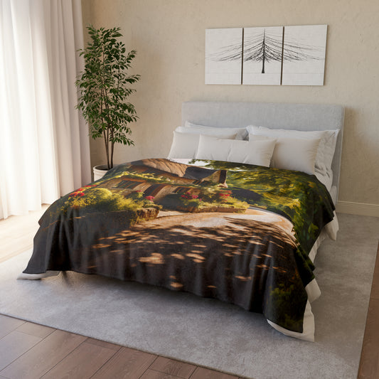 English Country House #2 - Soft Polyester Blanket