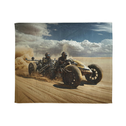 Steampunk Racer #3 - Soft Polyester Blanket