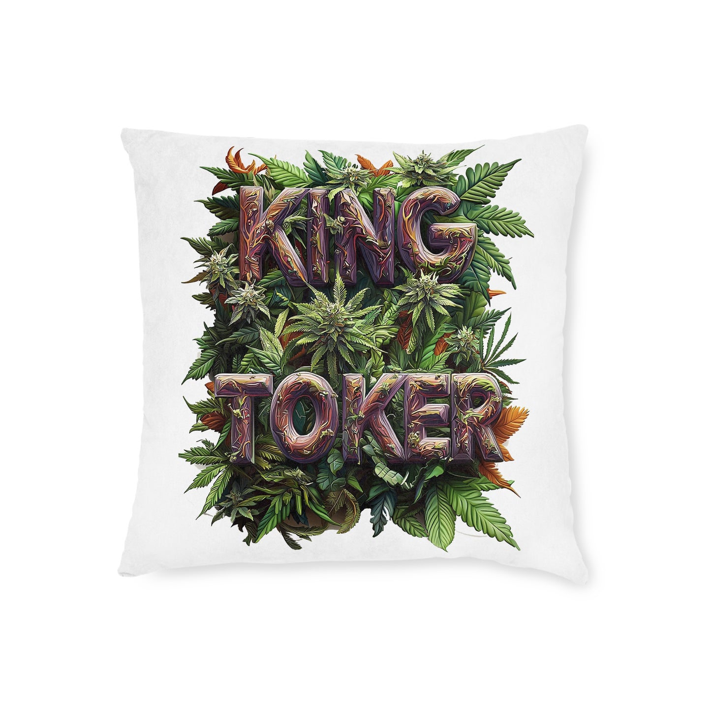 King Toker - Square Pillow - UK
