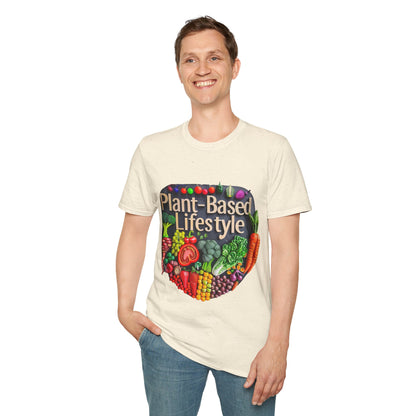 Plant Based Lifestyle #1 - Unisex Softstyle T-Shirt (UK)