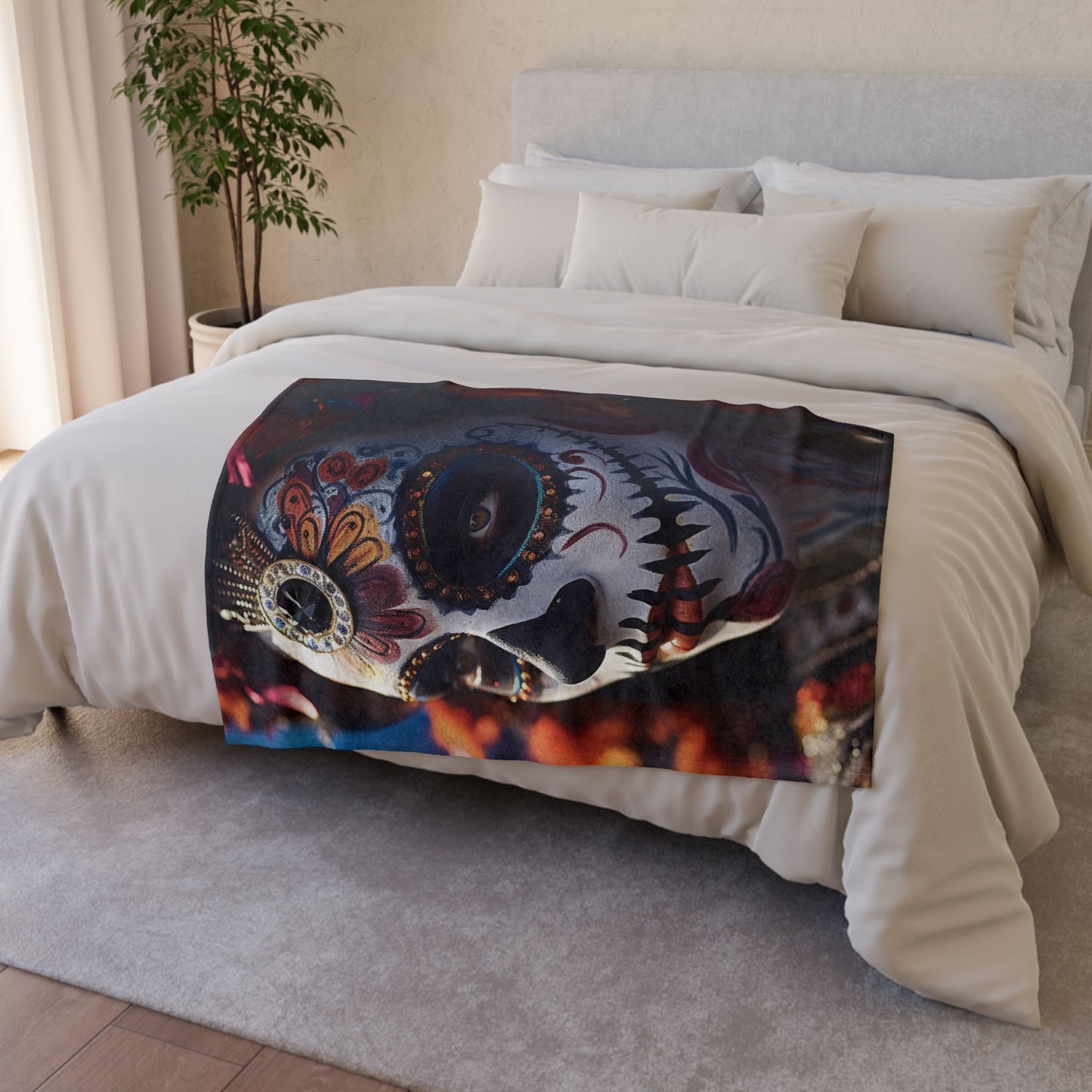 Day of The Dead 2 - Soft Polyester Blanket UK