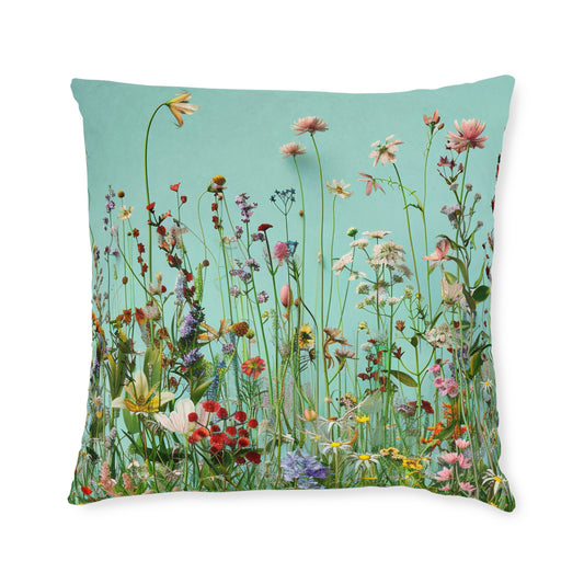 Wild Meadow 3 - Square Pillow -UK