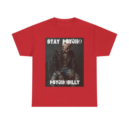 Psycho 1 - Unisex Heavy Cotton Tee - UK