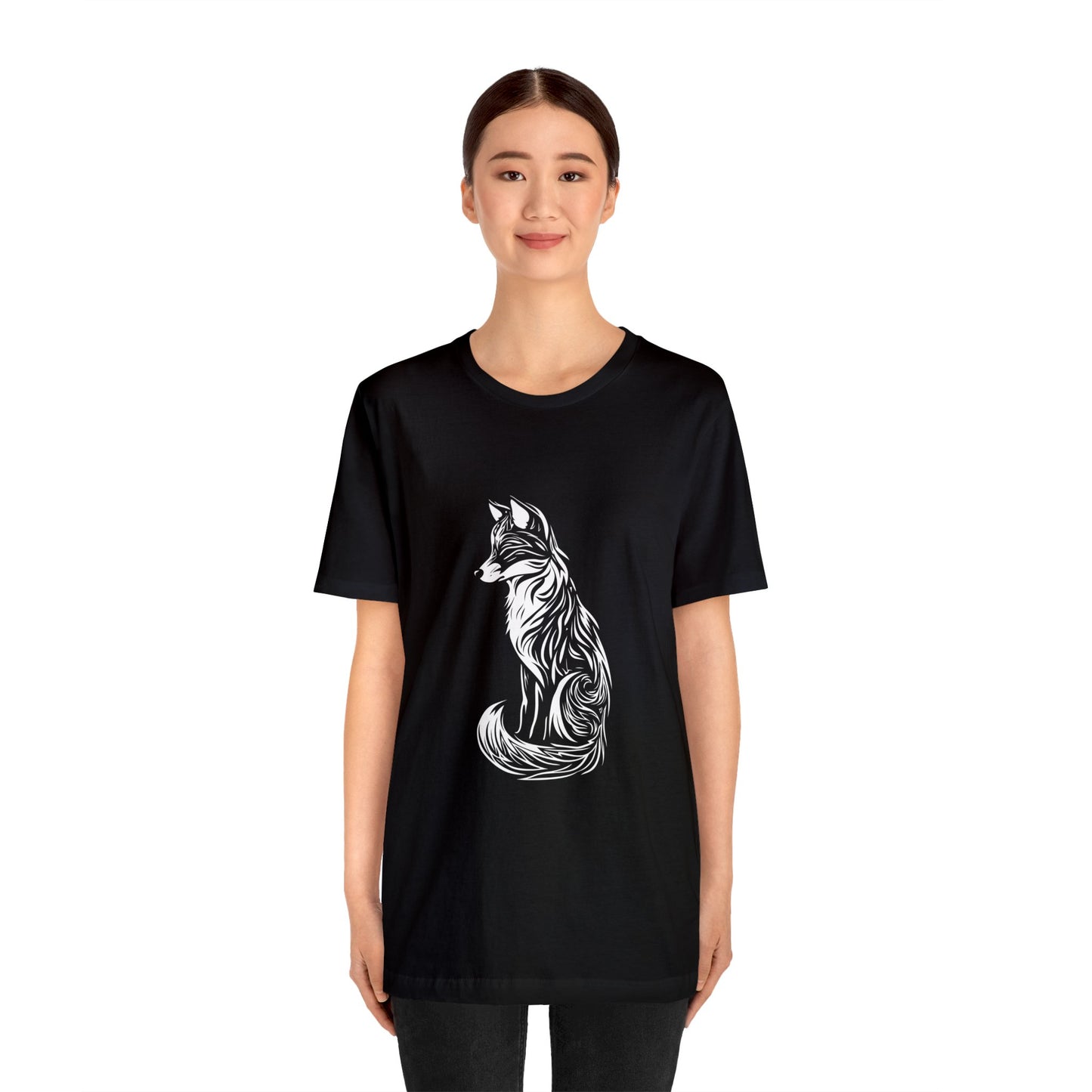 Fox Silhouette Unisex Jersey Short Sleeve Tee